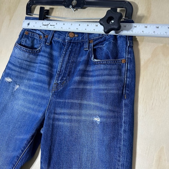 Madewell The Perfect Vintage Jean Distressed Size 26 Inseam 29” - Picture 4 of 10